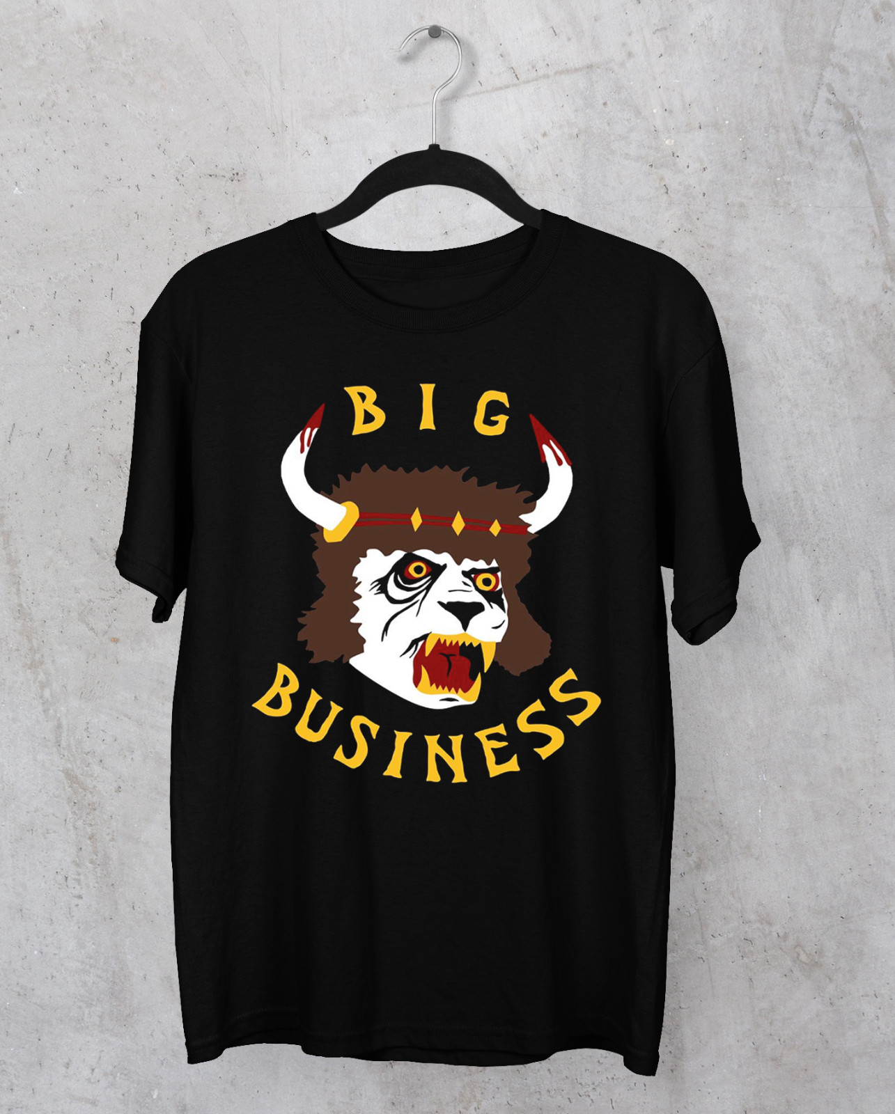 NEW Big Business poster funny T-shirt Black Short sleeve All Sizes S-5Xl 2F834