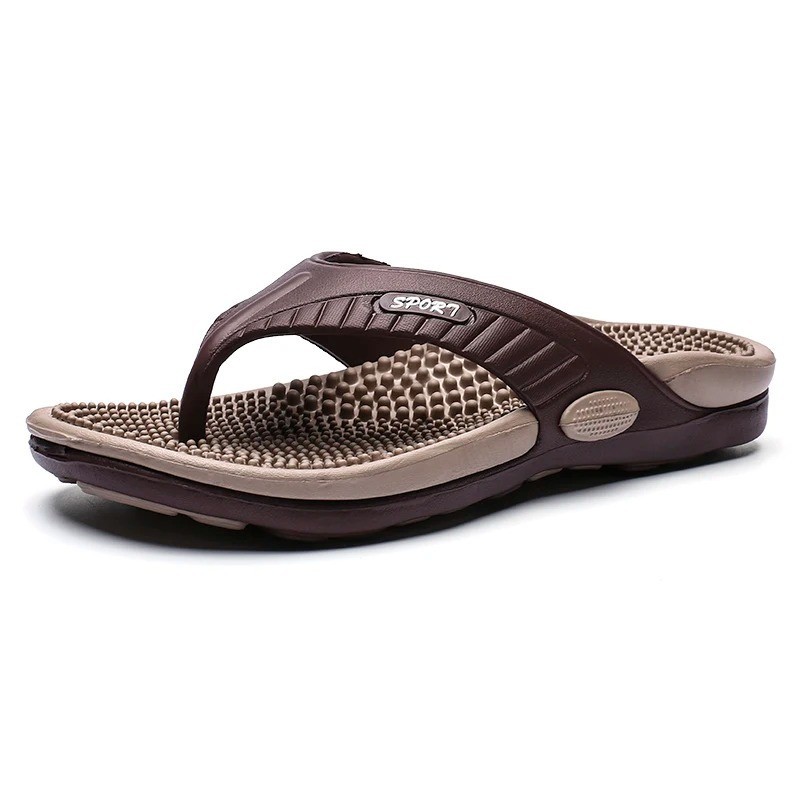 Massage Flip-flops Summer Men Slippers Beach Sandals Comfortable Men Casual Shoe