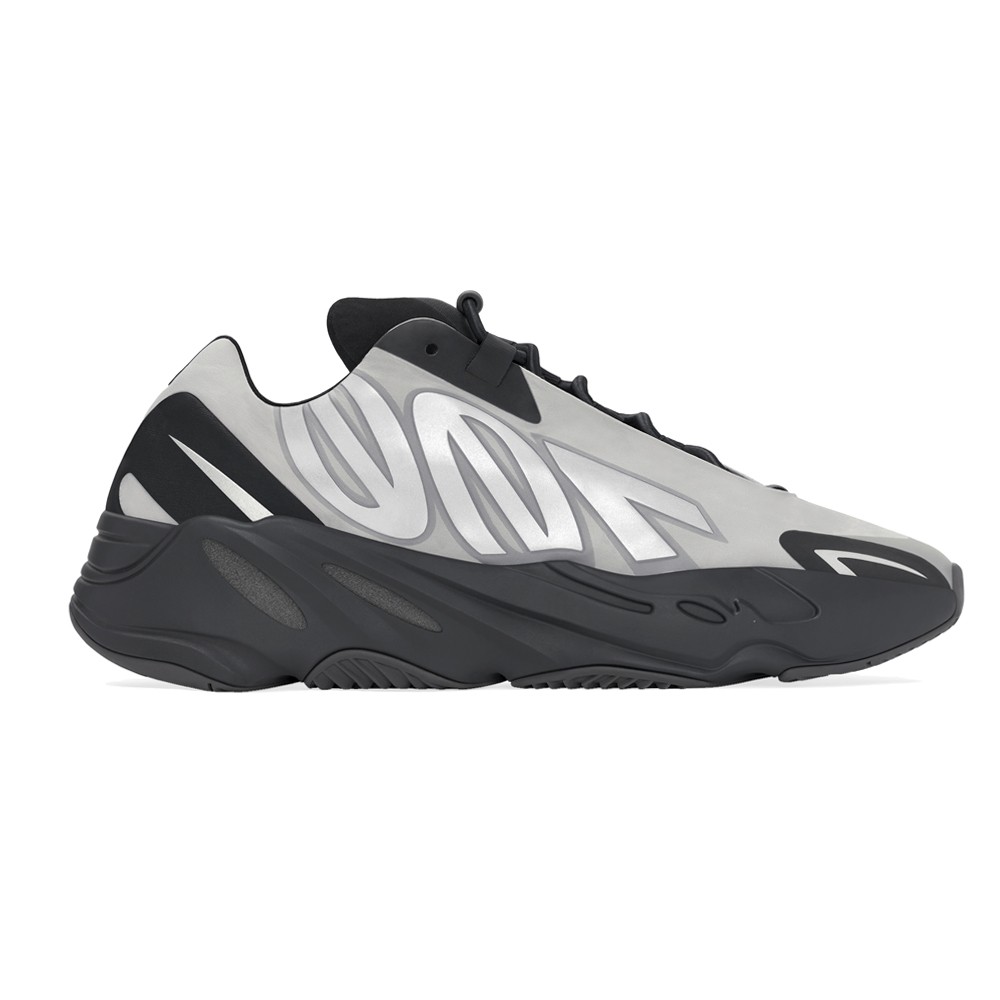 adidas Yeezy Boost 700 Mnvn Lace Up Mens Grey Sneakers Casual Shoes GW9524