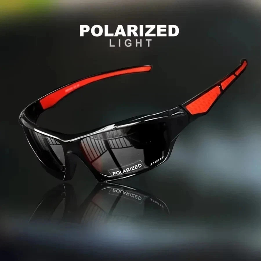 New 2025 Polarized Vertex Men AntiGlare Fishing Cycling Driving Sport Sunglasses