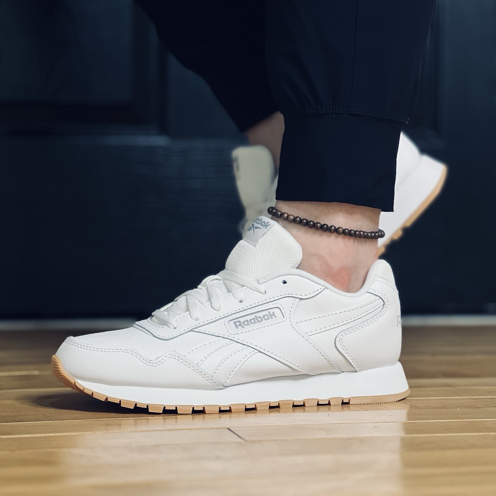 Reebok Glide Women’s Sneaker Running Shoe White Athletic Trainers #919 #992