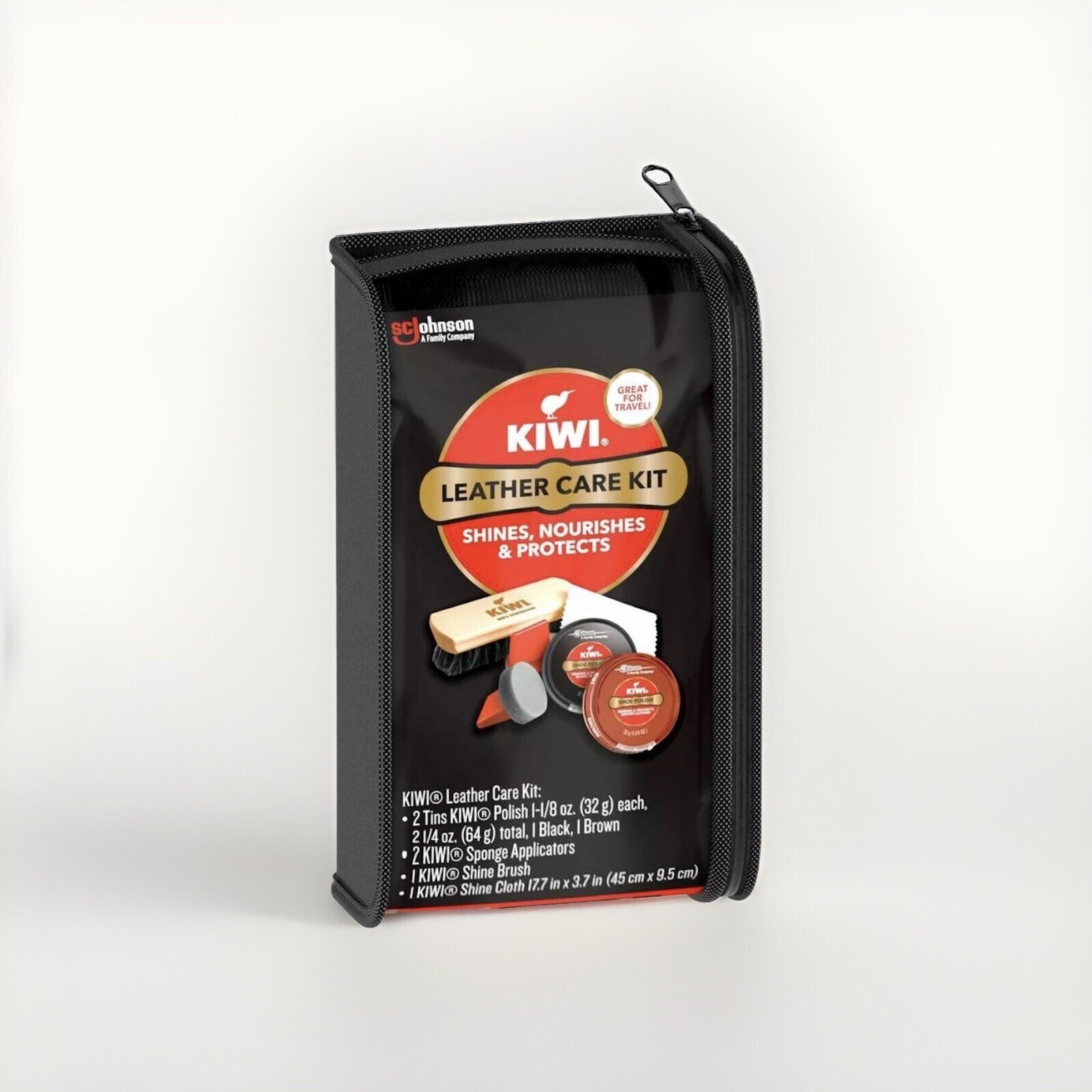 Kiwi Leather Care Kit (6 Piece Kit) Shines Nourishes Protects