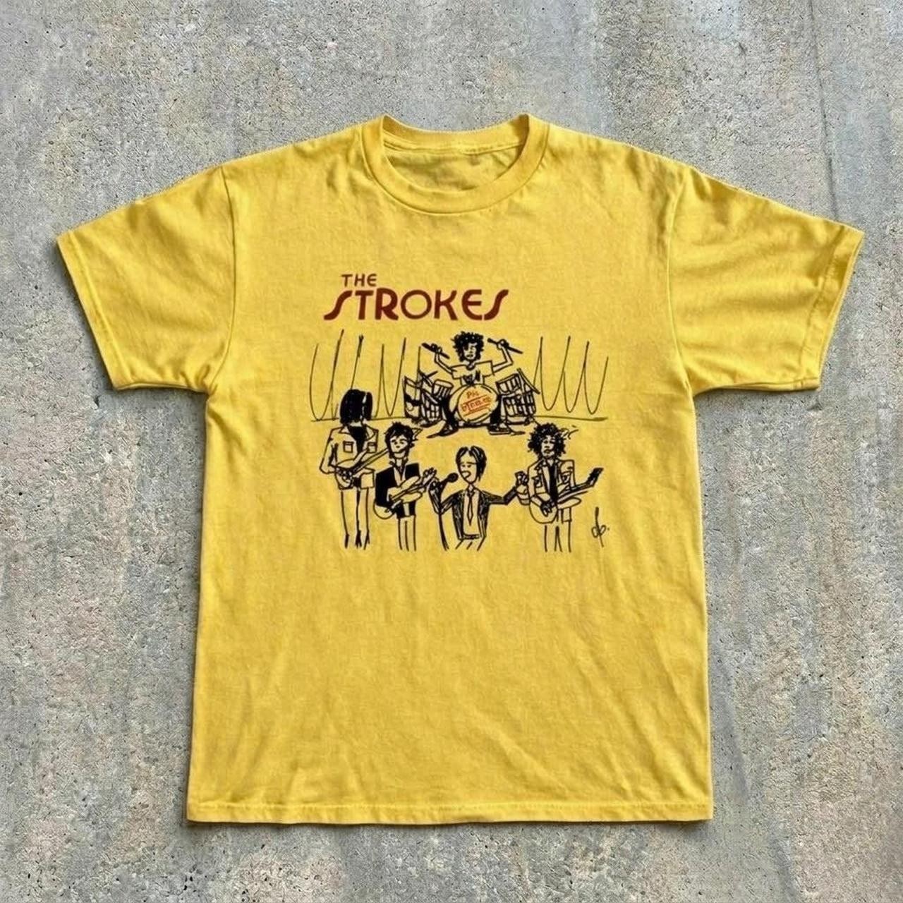The Strokes yellow band Unisex Shirt All Size K747