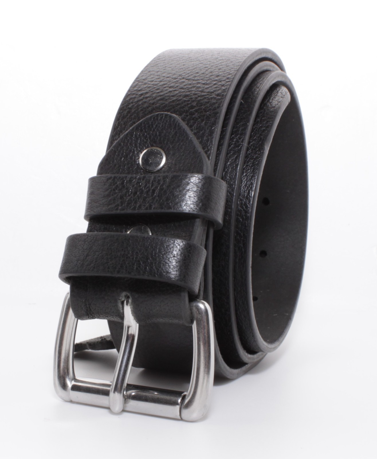 Men’s Genuine Buffalo Leather Belts Jeans Dress Work 1.5″ Made in USA By Amish