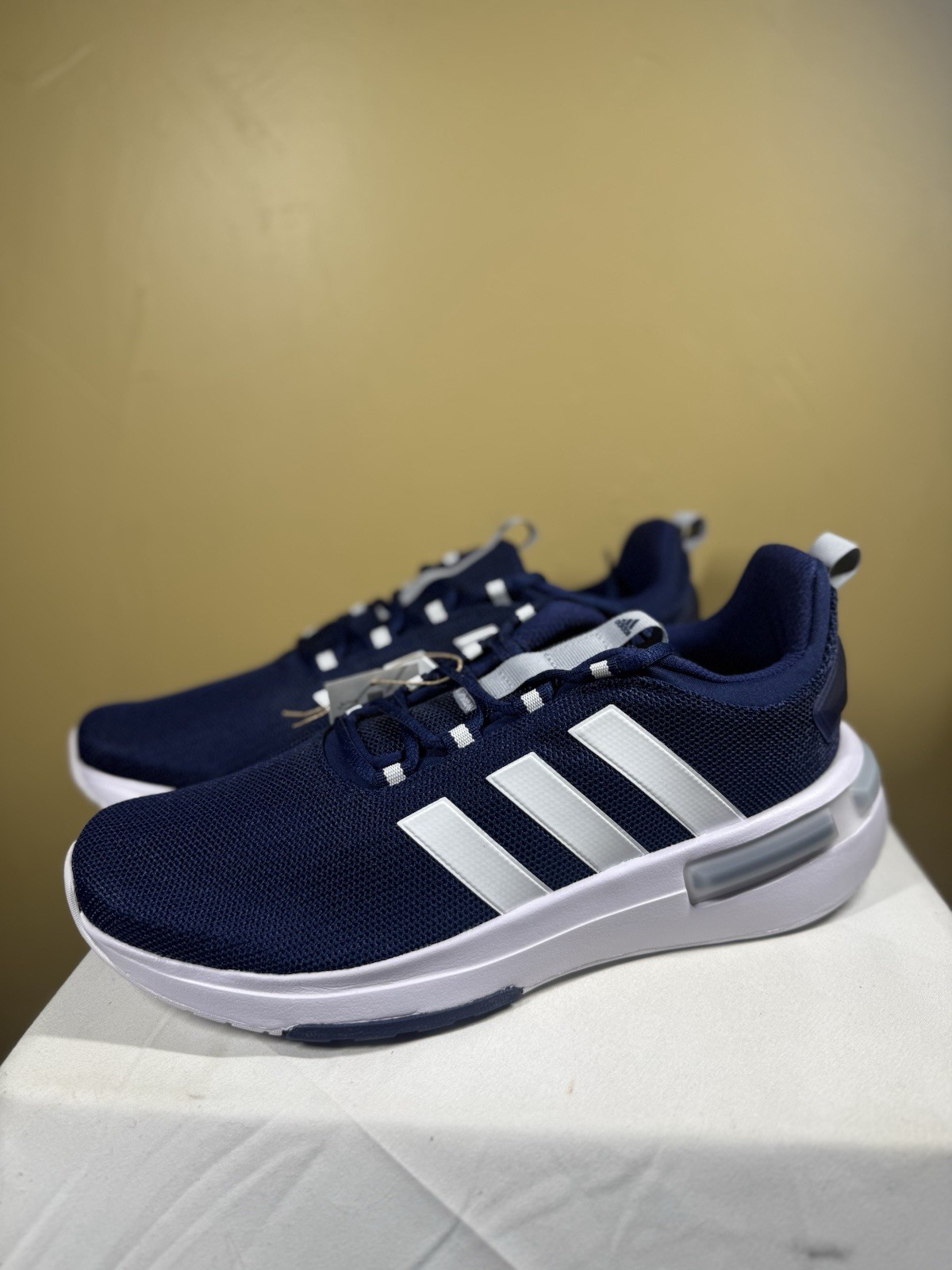 adidas Racer TR23 Dark Blue/Cloud White Men’s Low Top Lace-Up Sneakers IG7325