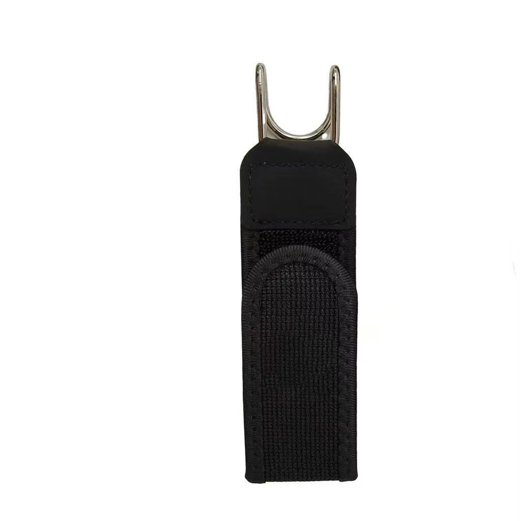 2PCS Tactical Metal Hook Elastic Belt Buckle-Less Invisible Waist Belt Closure**