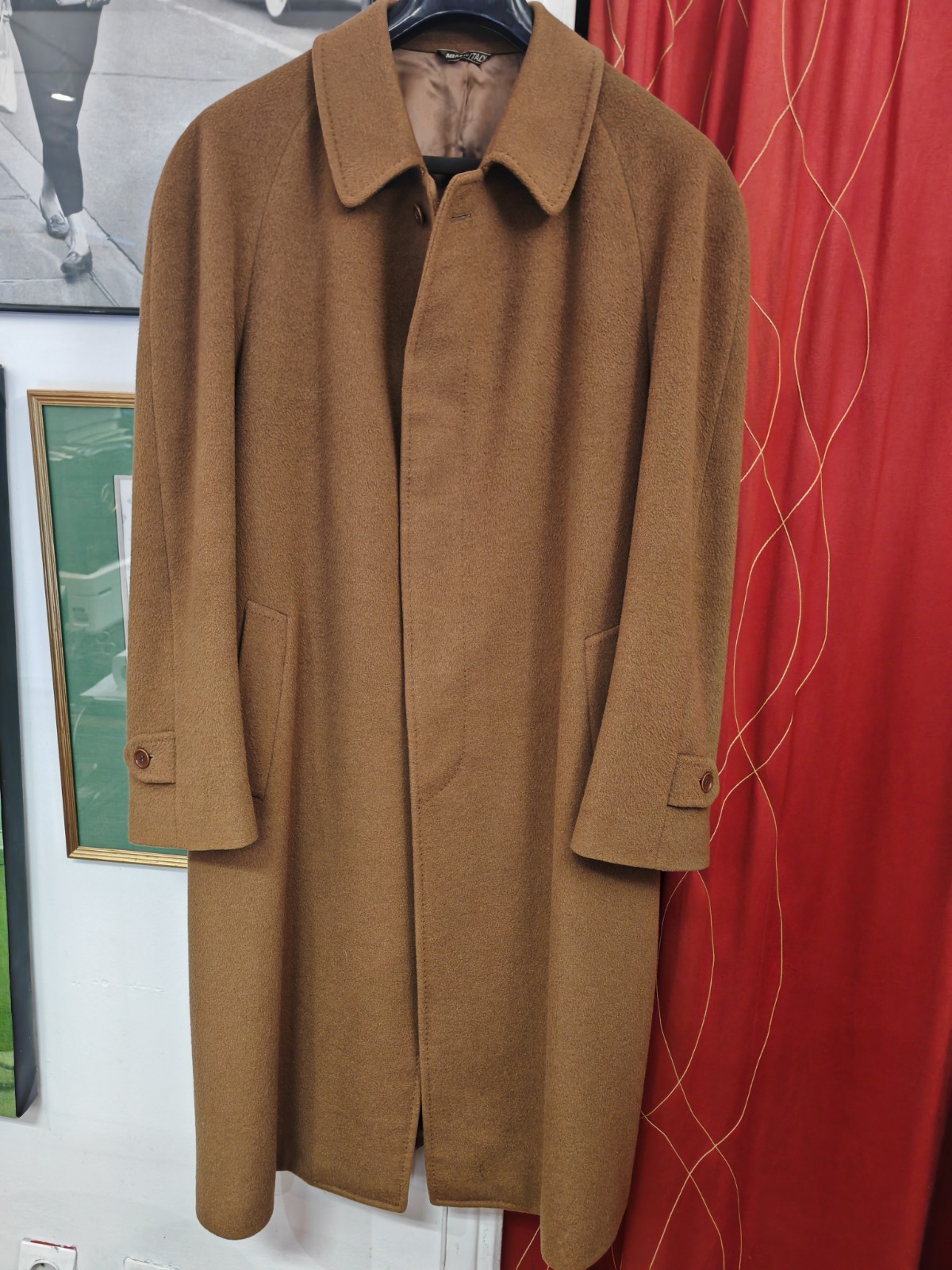 CANALI 1000€ Men’s Coat 100% Virgin Wool Size EU 52 ( XL ) Made In Italy