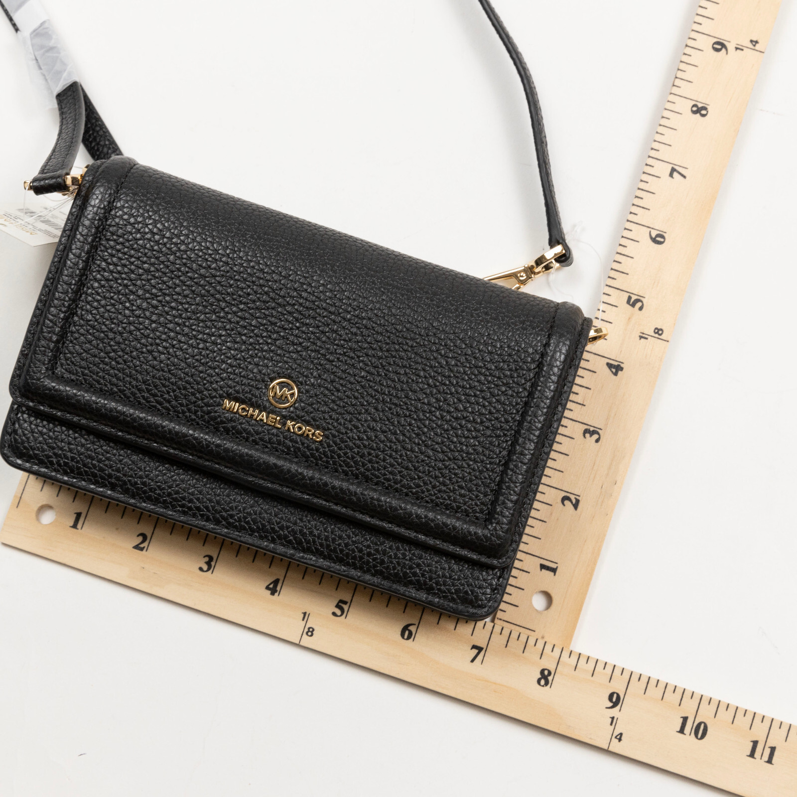 MICHAEL Michael Kors Small Phone Crossbody Bag Defect (as pictured) Black 4493