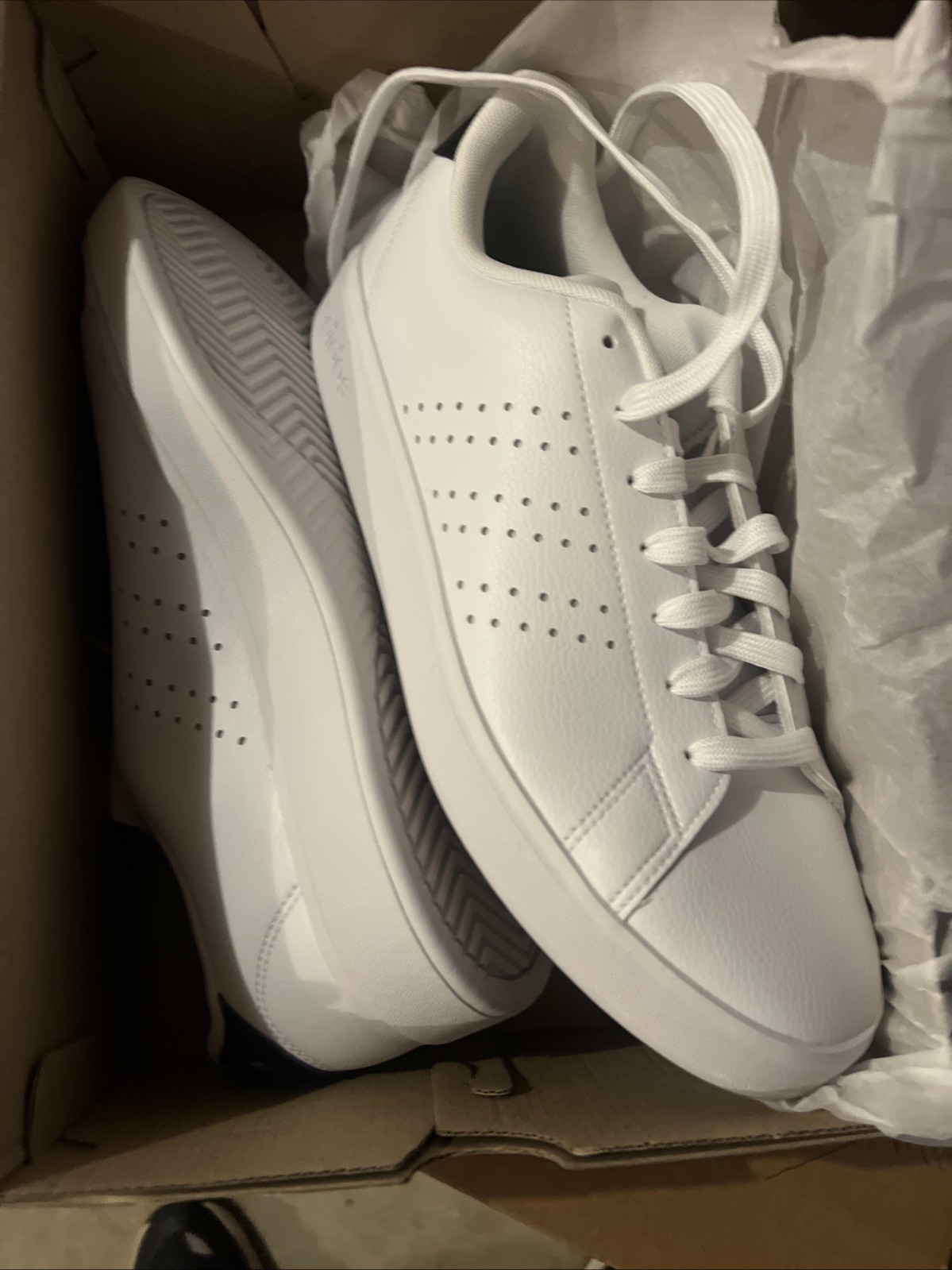 ADIDAS ADVANTAGE 2.0 Men’s NEW Cloud White Athletic Shoes Sneakers US SZ: 10