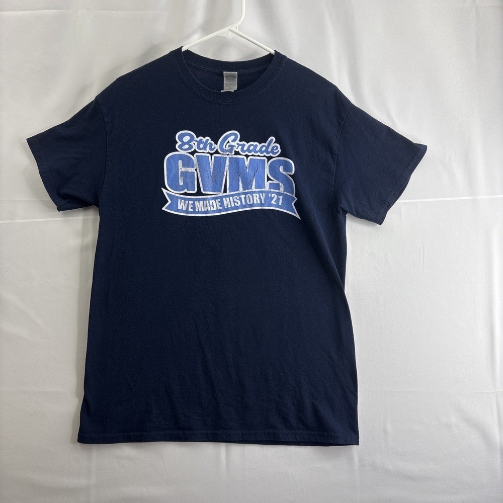 Gildan Dryblend T Shirt Medium Men’s Blues Shirt Sleeve