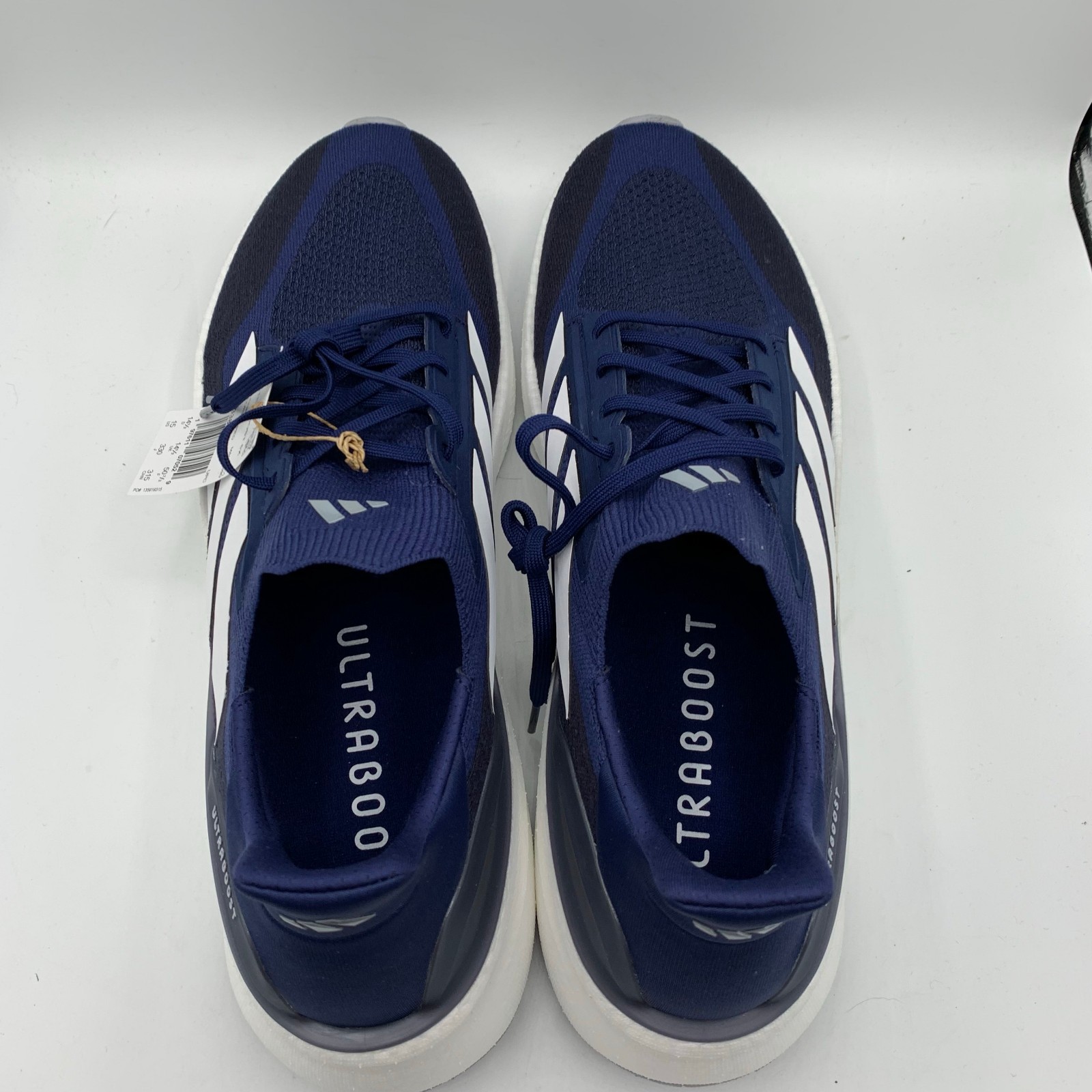 Adidas Ultraboost 5X Shoes Mens Size 15 Dark Blue Halo Silver Sneakers