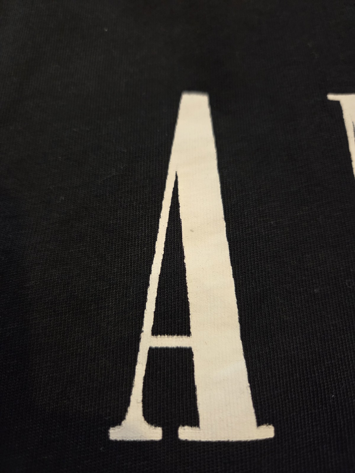 Amiri Shirt Size L Black Used Spell Out USA AMIRI