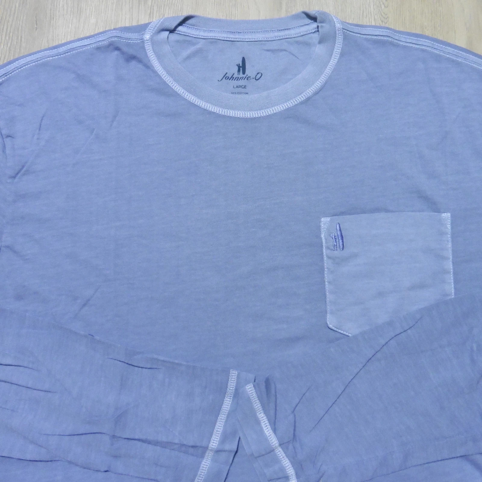 JOHNNIE-O Mens S M L XL 2XL T SHIRT BRENNAN 2.0 LONGSLEEVE GOLF TEE COTTON/MODAL