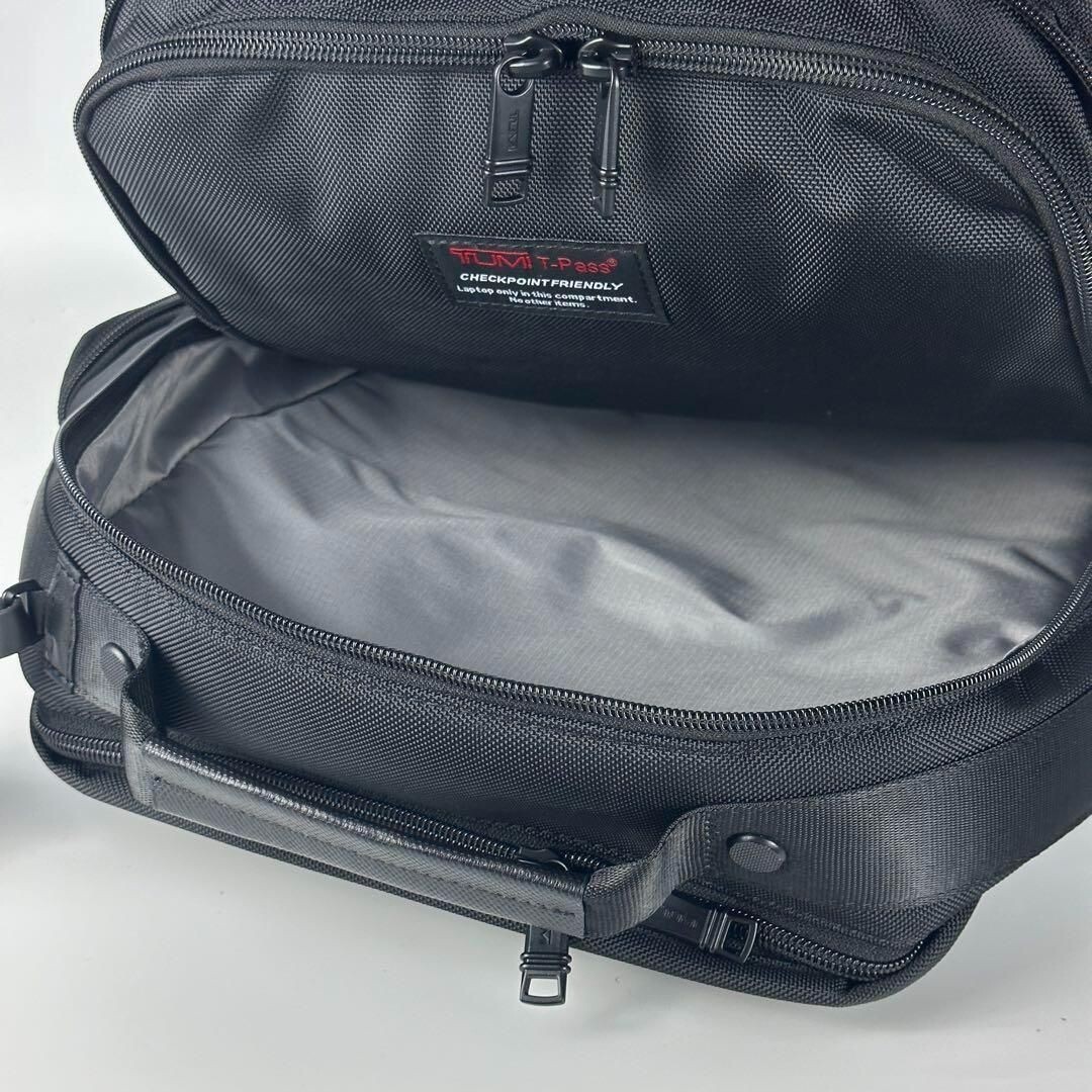 Tumi Alpha 3 Shoulder Bag Brief pack Backpack Business Sports Nylon Black New
