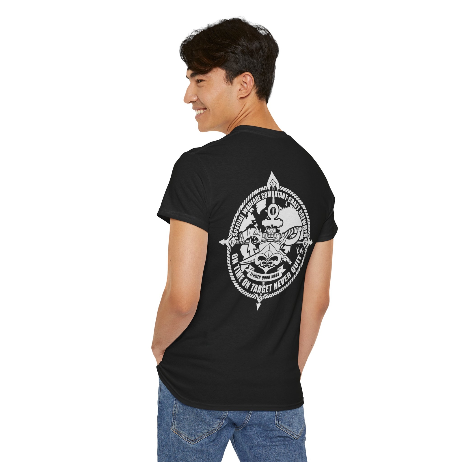 New SWCC Naval Special Warfare Combatant Craft Crewmen T-Shirt HQ Custom