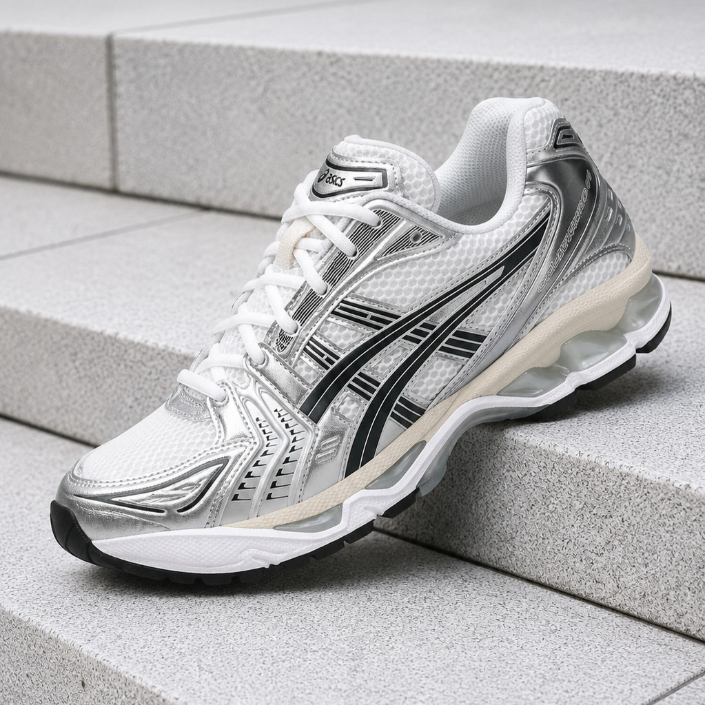 ASICS Gel-Kayano 14 White Graphite Grey 1203A537-110 Men’s Size New