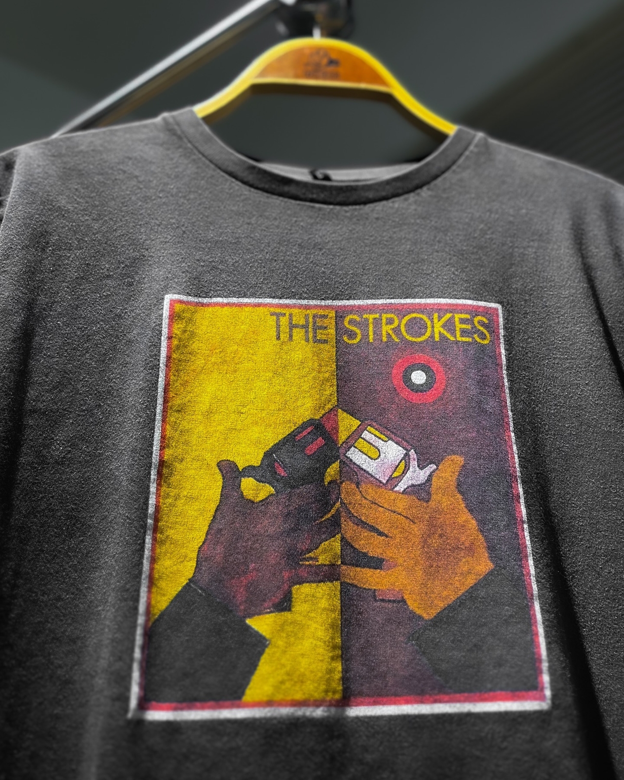 2004 The Strokes ‘Room on Fire’ Tour T-Shirt 2 side black tee S-5XL NH15400