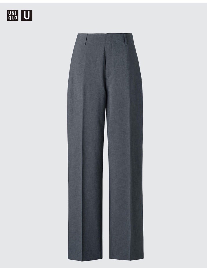 Uniqlo Women’s High Rise Straight Leg Dress Pants Size 8 New With Tags NWT