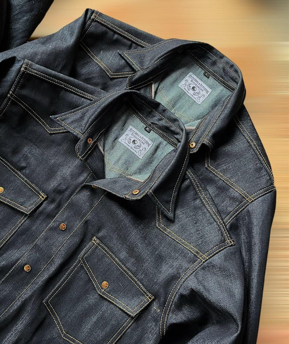 Japanese Selvedge Denim Shirt 12OZ