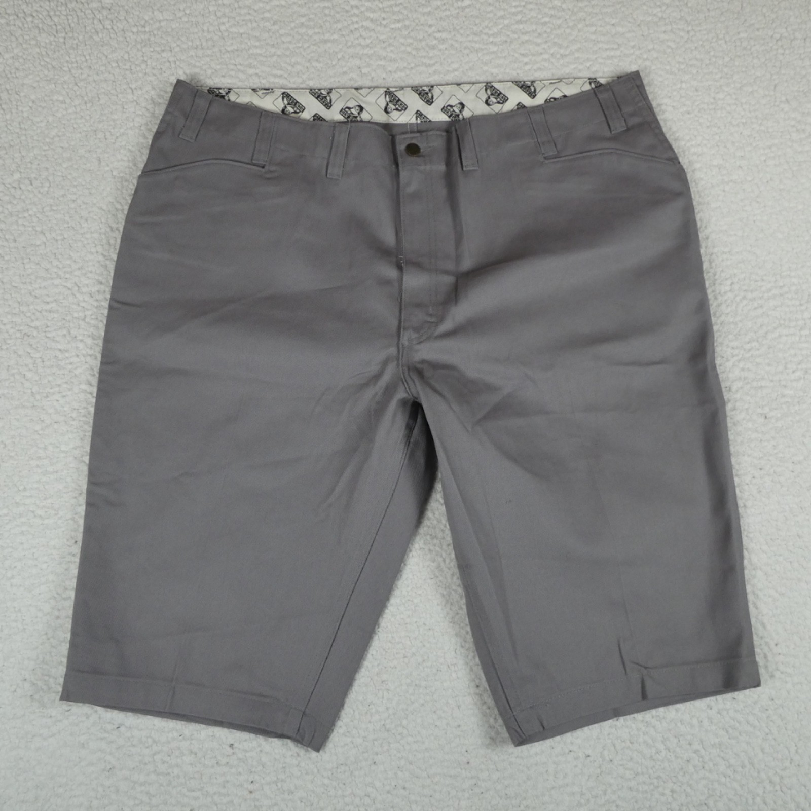 Ben Davis Shorts Men Size 46 Gray Original Ben’s Shorts Cotton/Poly Blend