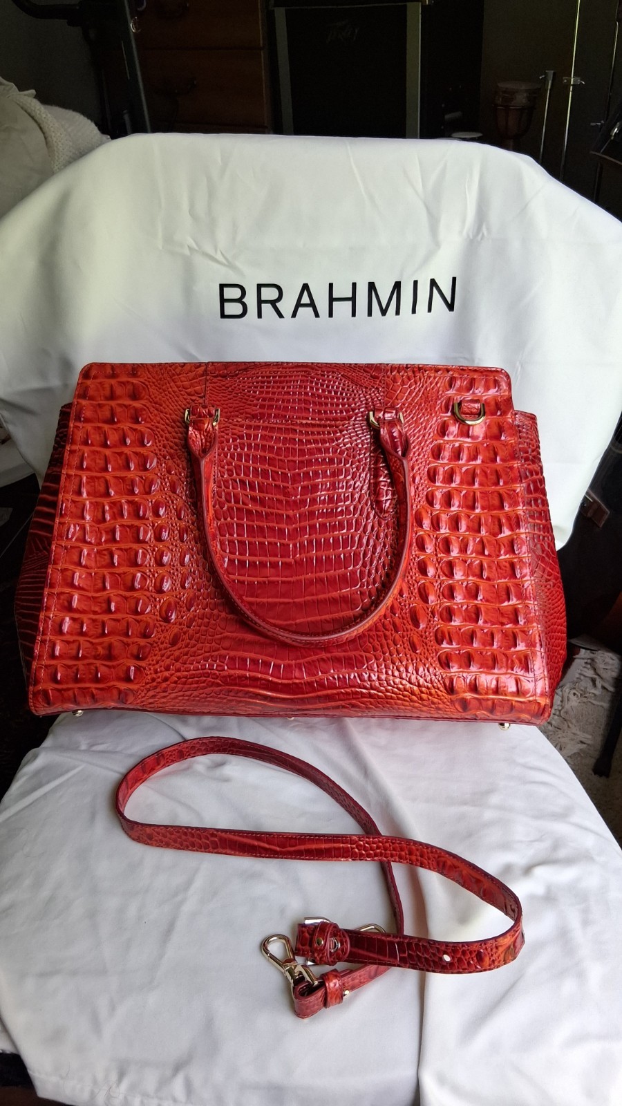Brahim Anywhere Convertible Carnation Melbourne Shoulder Bag