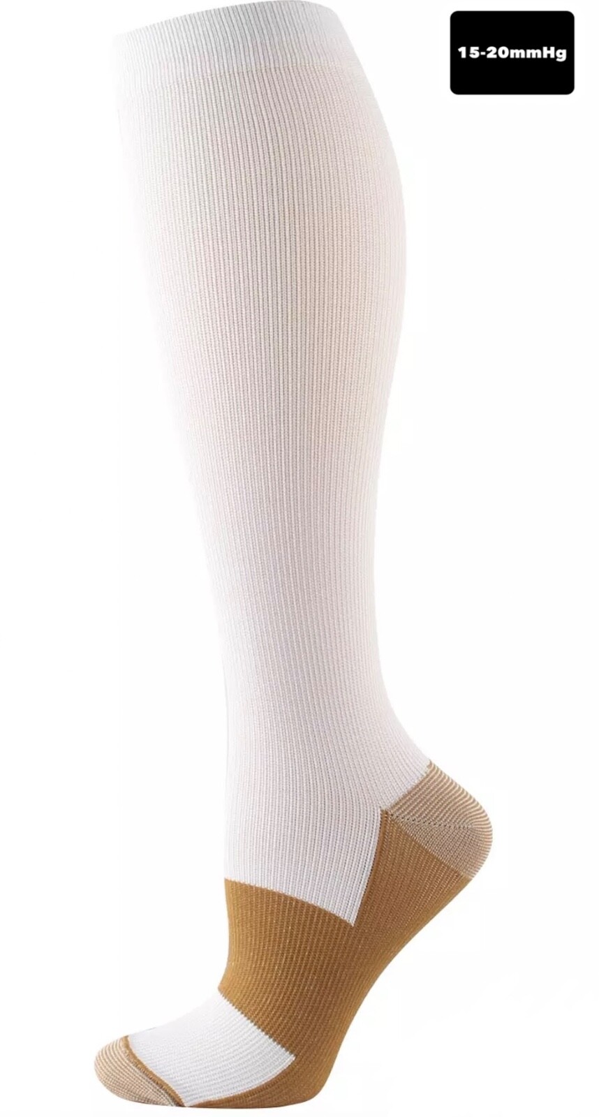 Compression Socks Stockings Mens and Womens Knee High Medical Relief S/M-4XL