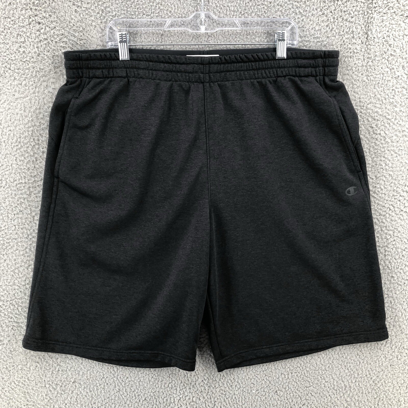 Champion Sweat Shorts Joggers Men’s 2XL Charcoal Gray Basketball Athletic 9028