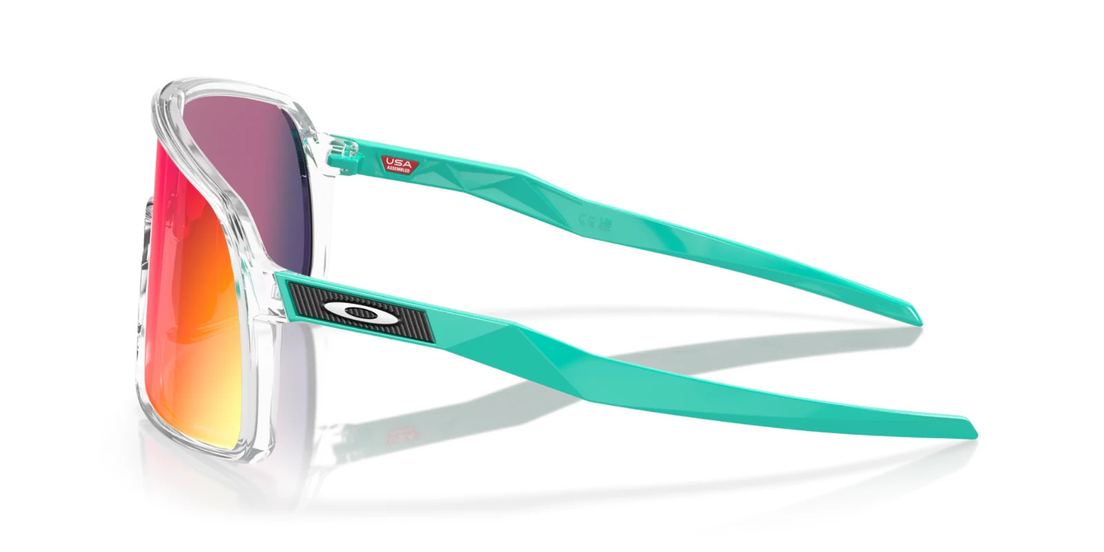 NEW Oakley SUTRO Sunglasses OO9406-B337 Clear W/ PRIZM Road Lens AUTHENTIC