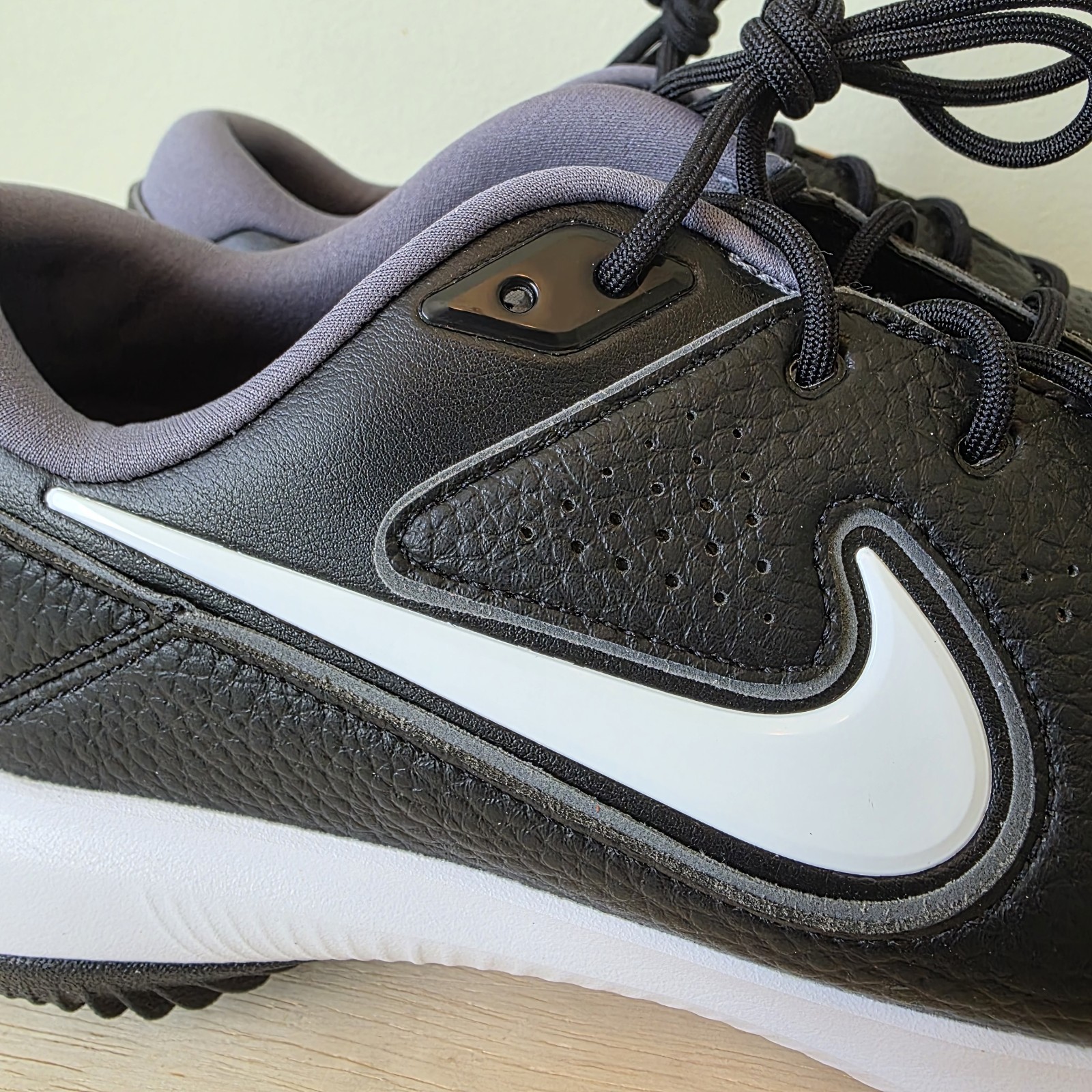 Nike Victory Pro 3 Wide Golf Shoes Sneakers Black/Smoke Grey DX9028-010 Sz 10