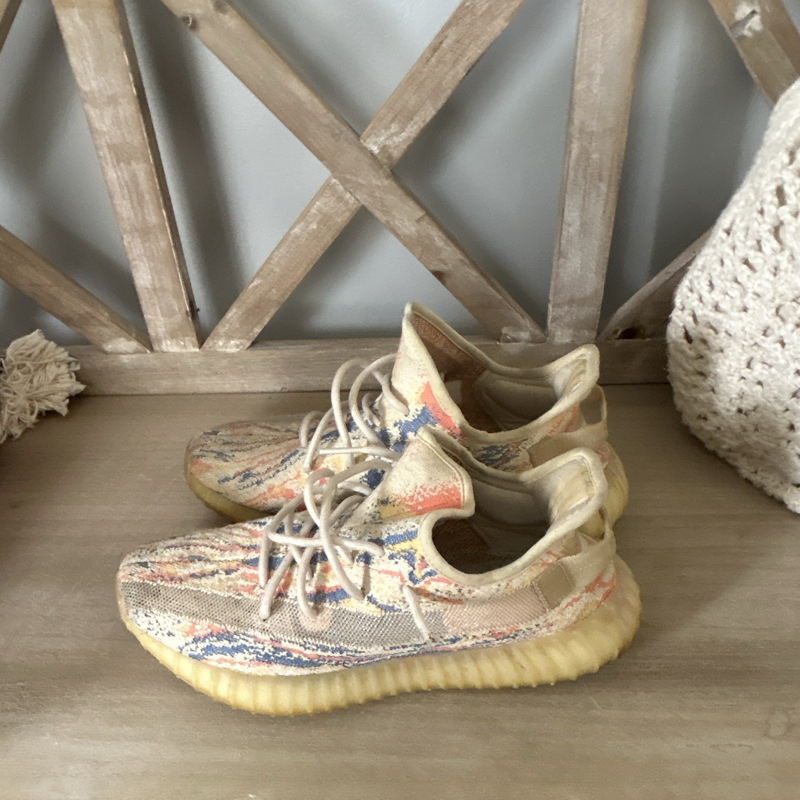 adidas Yeezy Boost 350 V2 MX Oat Beige Multicolor Low Top Lace-Up Men