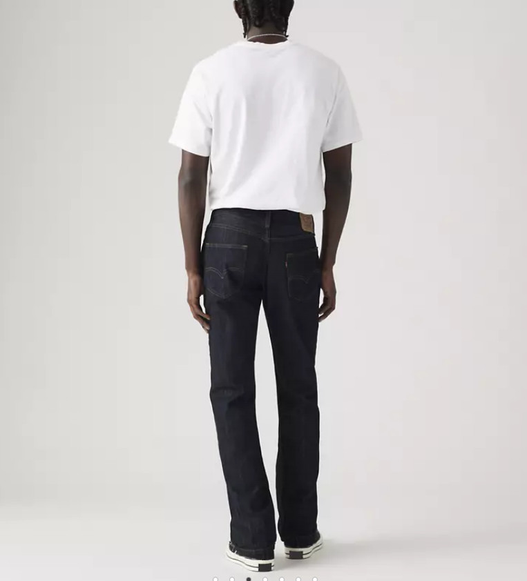 NEW Levi’s 527™ Slim Bootcut Men’s Jeans, Tumbled Rigid – Dark Wash – Non Stretc