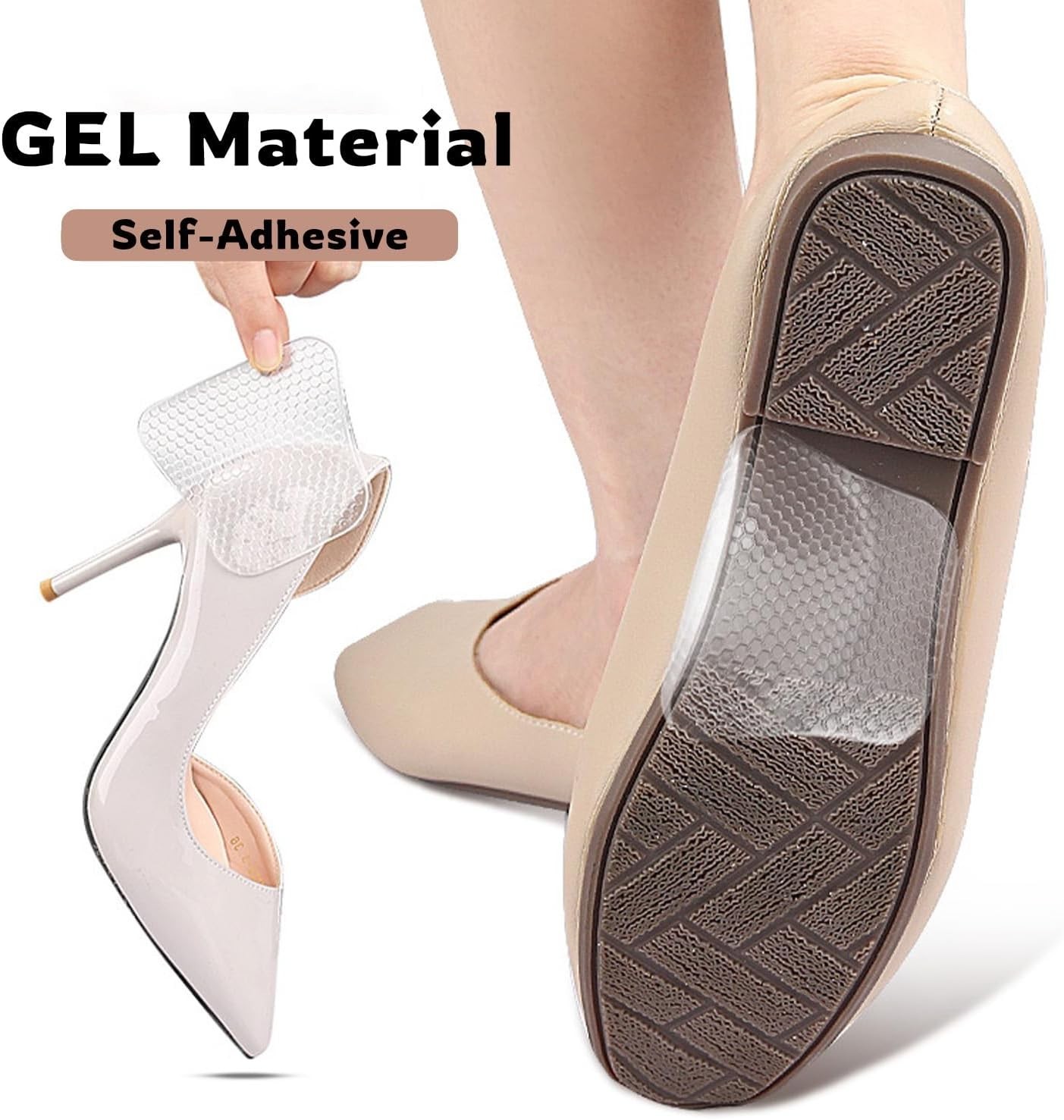 Comfortable Arch Support Inserts for Sandals & Sneakers – 3 Multicolor Pairs