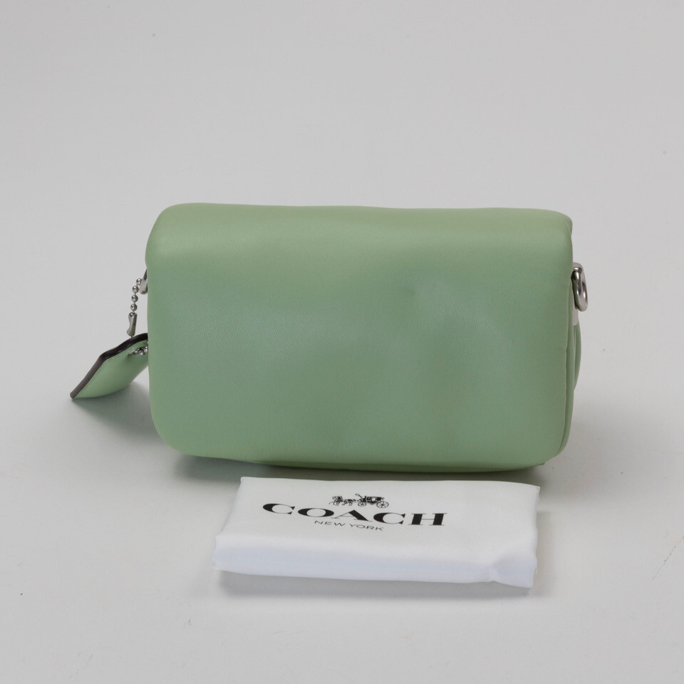 COACH Pillow Tabby Shoulder Bag 18 Pale Pistachio 0451