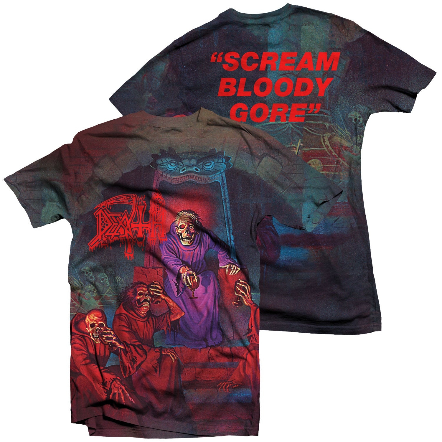 Scream Bloody Gore – DEATH All Over Print 3D Shirt S-5XL Men’s TT1110