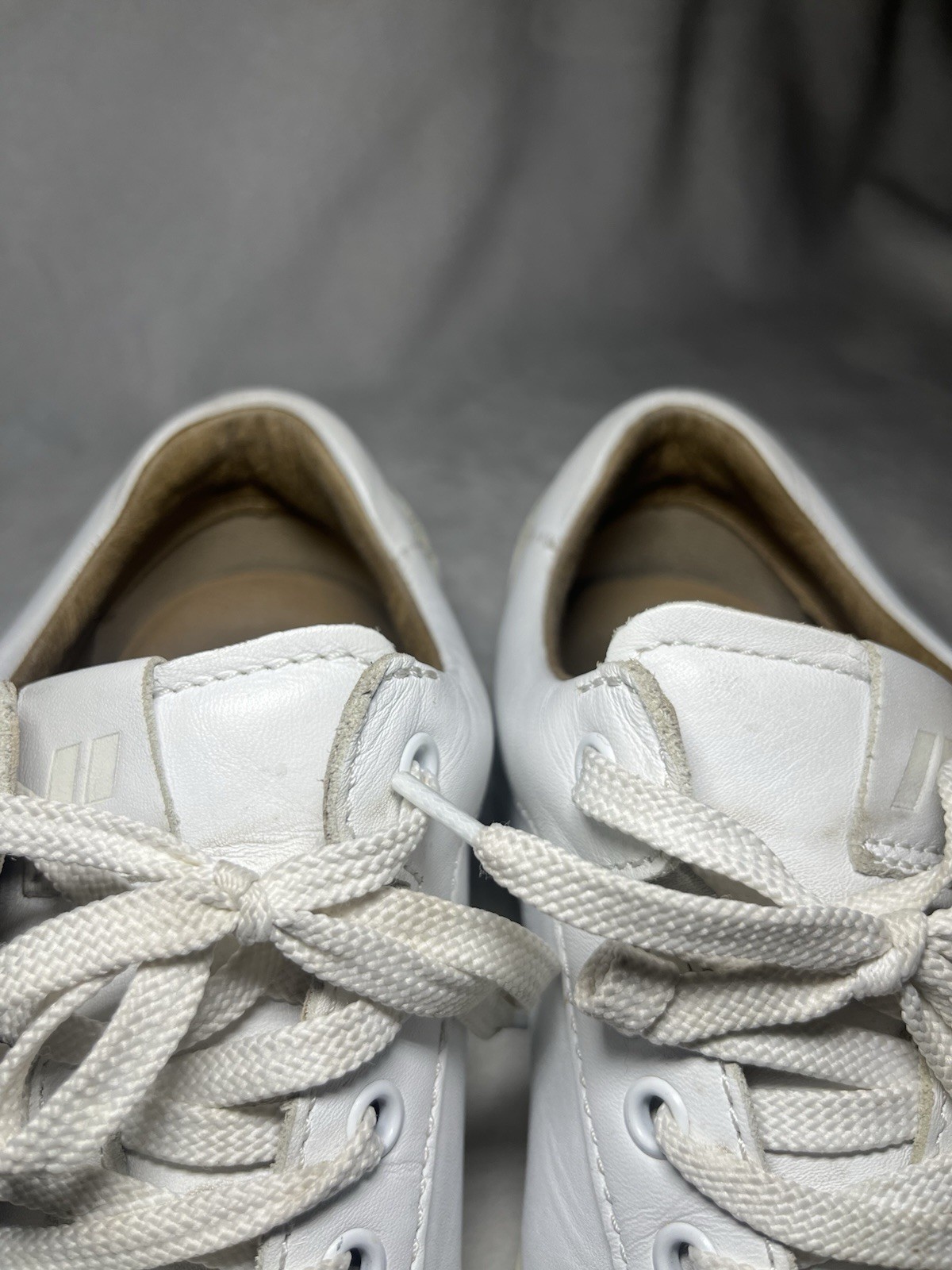 Piloti Shift Driving Sneakers Low Top White Leather Men’s Size 8