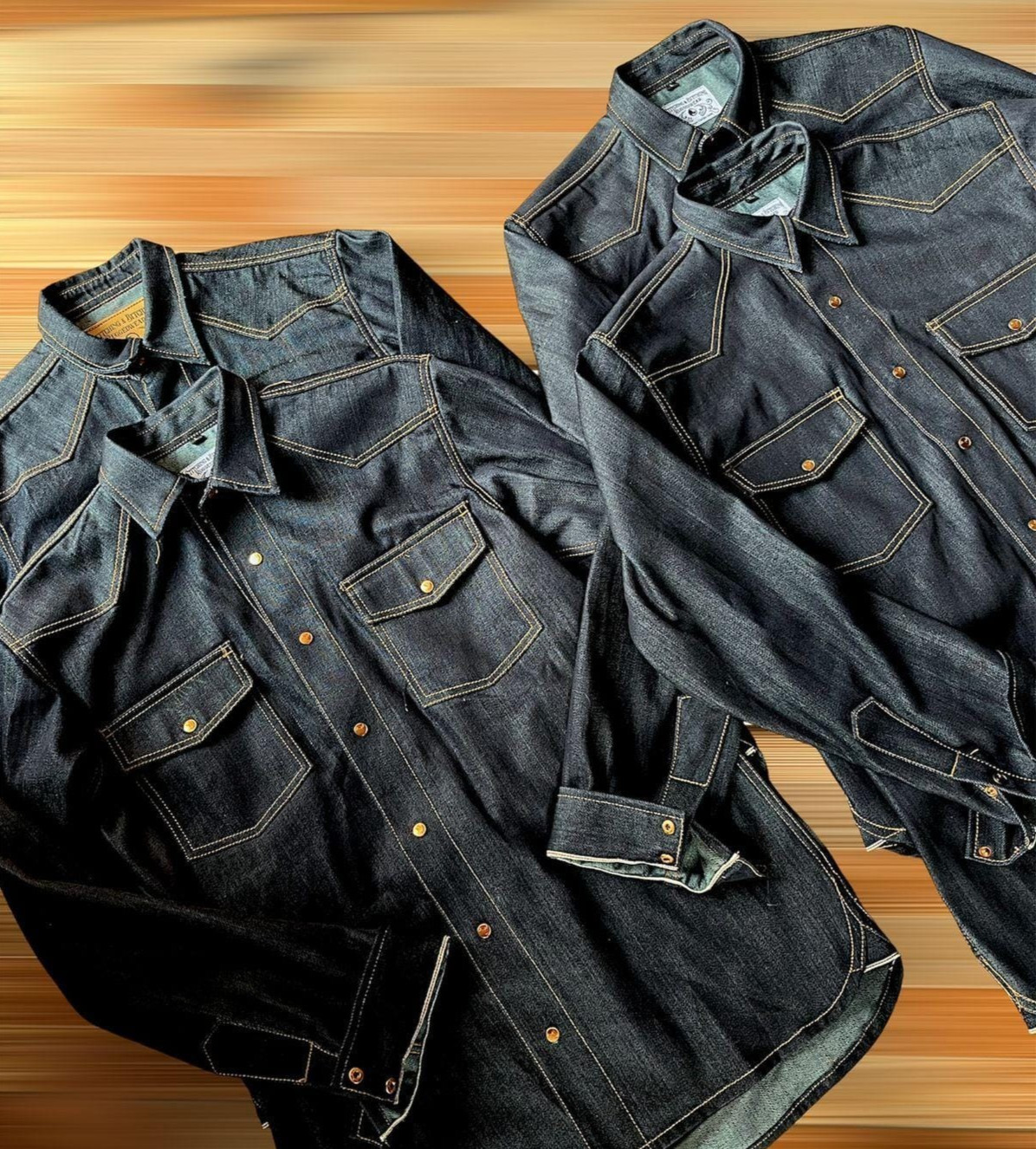 Japanese Selvedge Denim Shirt 12OZ