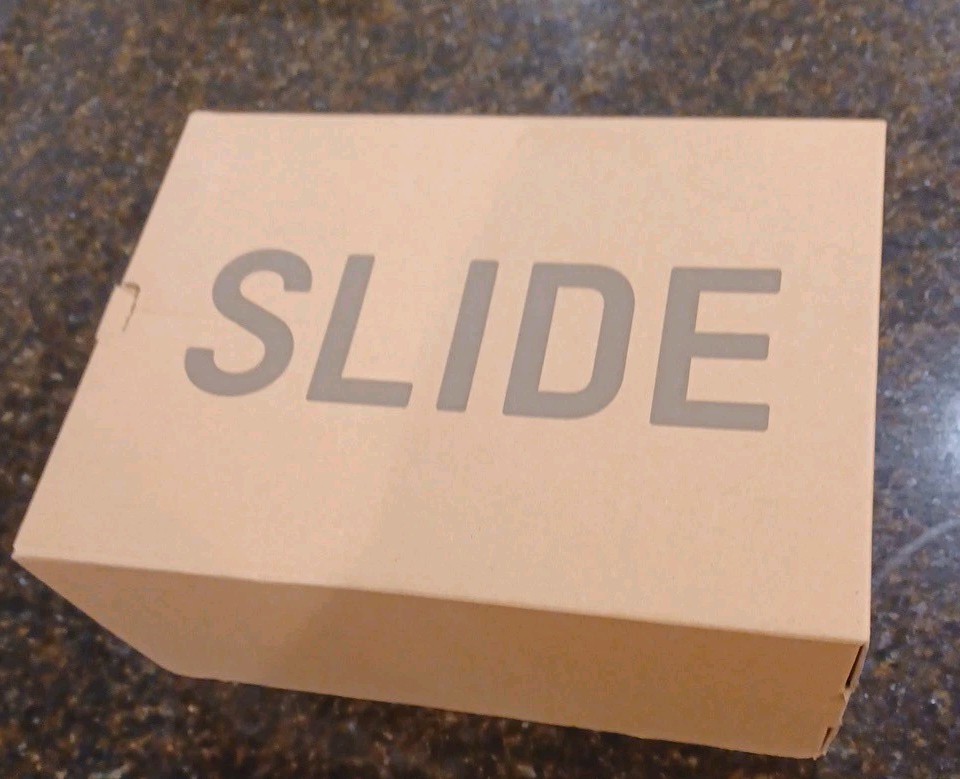 EMPTY BOX ONLY Adidas Yeezy Slide Onyx HQ6448 Size 11 Men (NO SHOES INCLUDED)