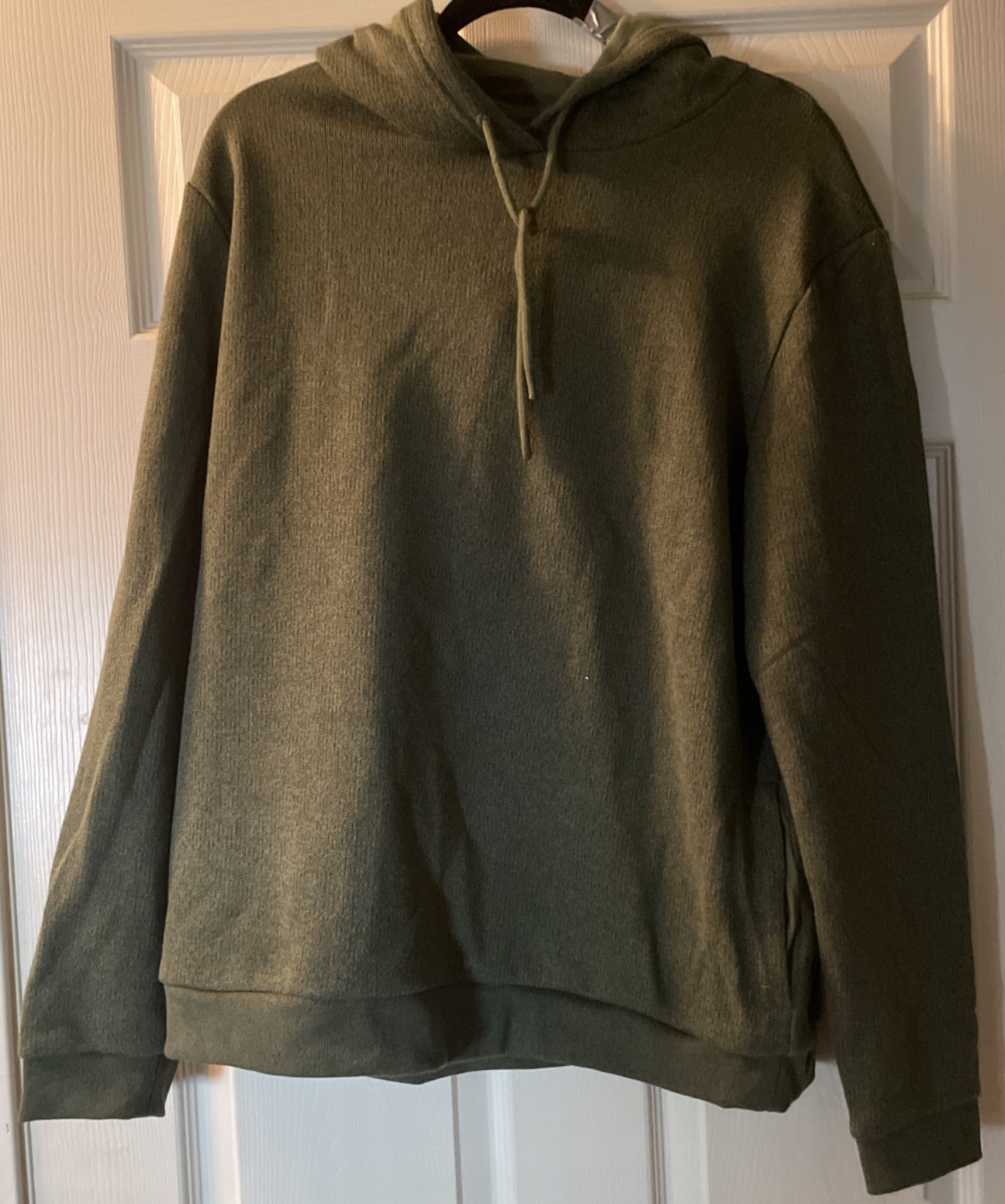 Goodfellow & Co Olive Sweatshirt with Hood & Pockets Large