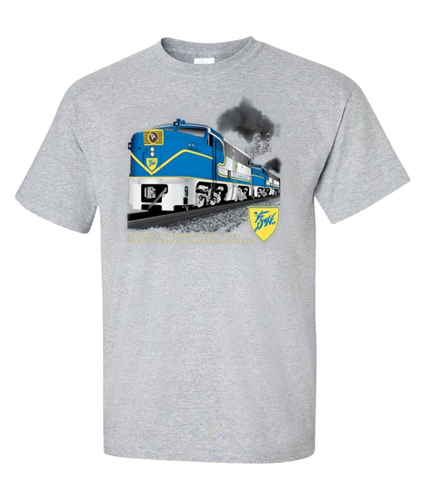 Delaware & Hudson PA4 Trains Authentic Railroad T-Shirt Tee Shirt [66]