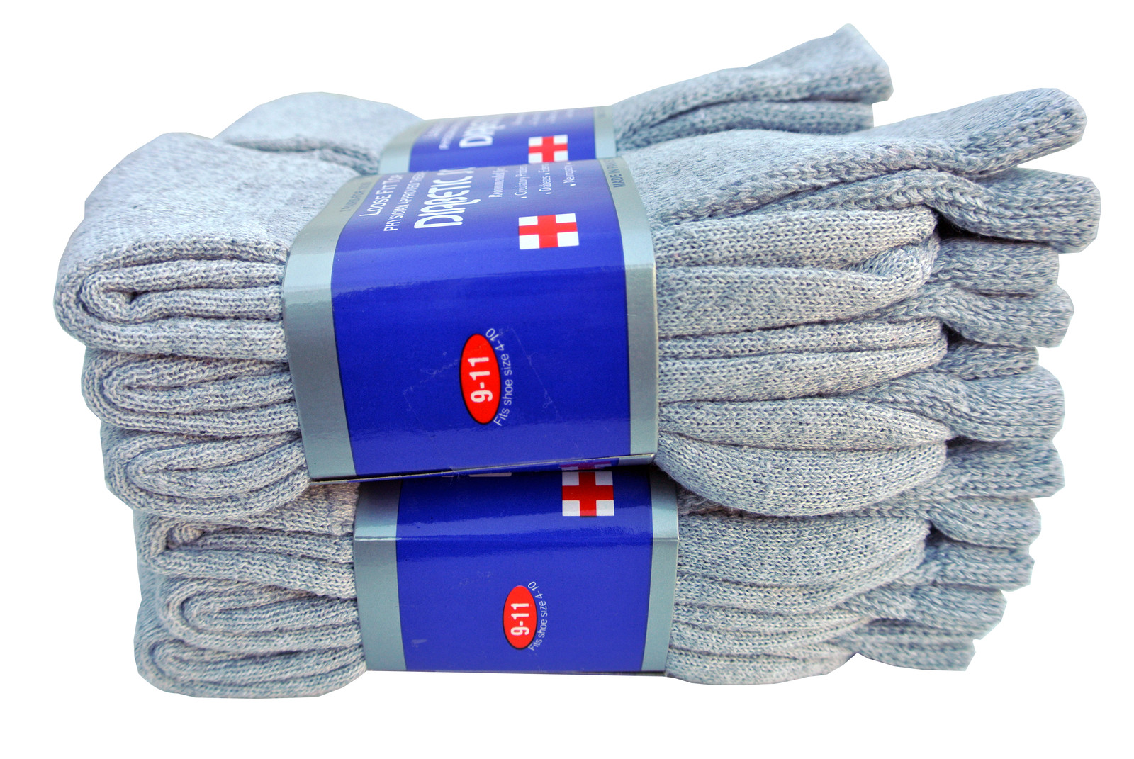 3, 6, or 12 Pairs Men’s Diabetic CREW circulatory Socks Health FREE SHIPPING