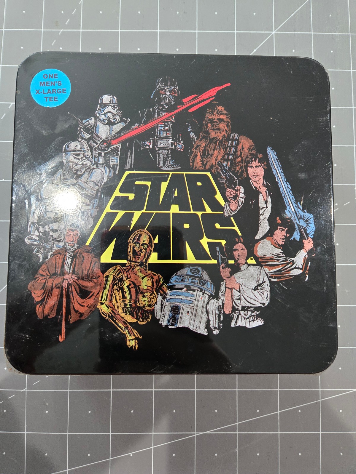 STAR WARS, Fifth Sun Retro MEN’s T-shirt XL in tin NIB