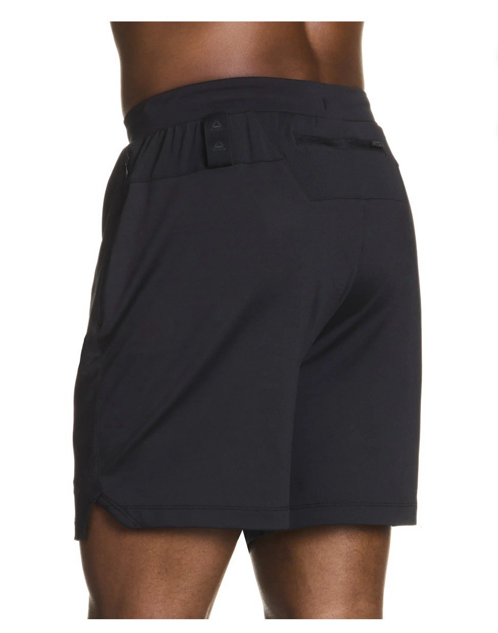 REEBOK Men’s Size XL Turbo Knit Performance Shorts 6” Inseam • Black