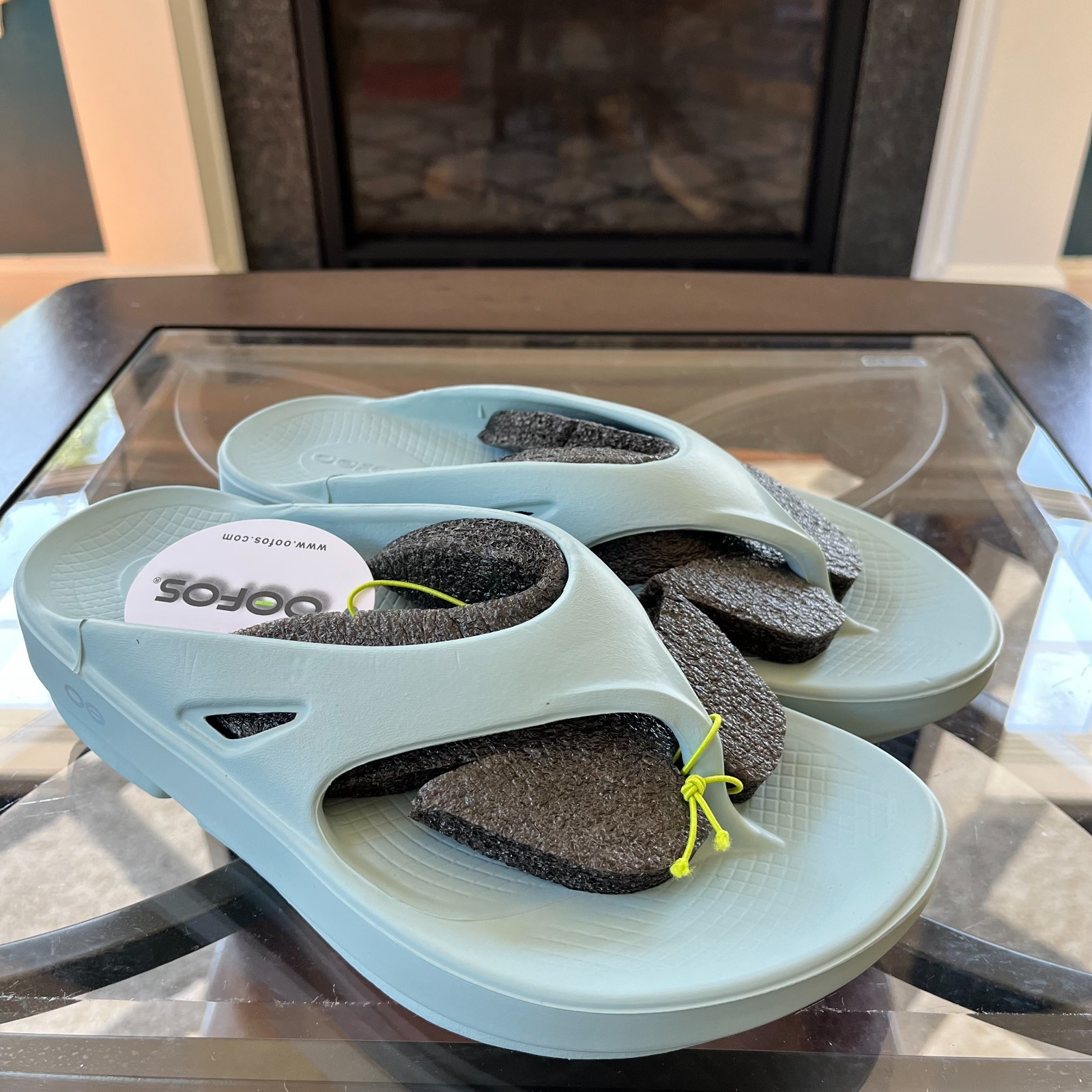OOFOS OOriginal Unisex Thong Sandals “Mist” M5 / W7 NEW
