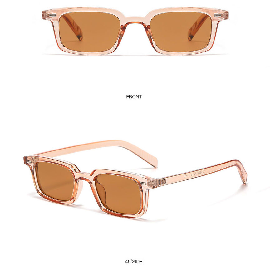 Men Women Square Small Frames Sunglasses Classic Outdoor Shade Glasses UV400