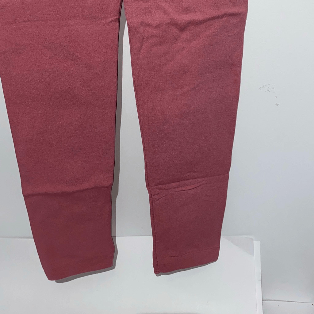 Leggings Depot Women’s Mauve High Waisted Ankle Pull On Leggings One Size NWT