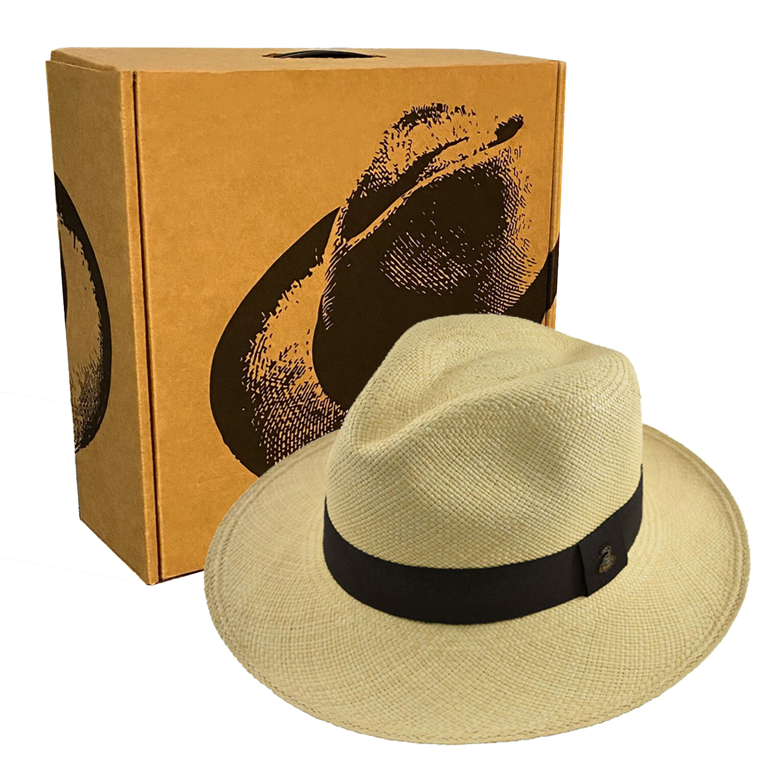 Classic Fedora | Genuine Panama Hat | Toquilla Straw | Handwoven in Ecuador | EA