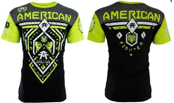 American Fighter Men’s T-shirt FAIRBANKS Athletic Black MMA XS-5XL
