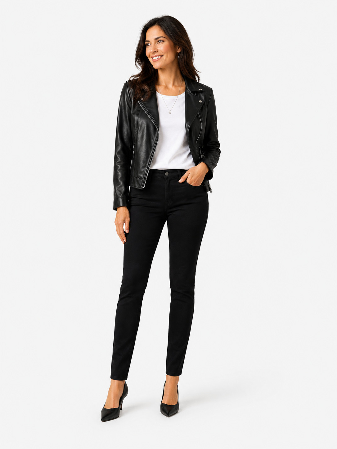 Chico’s Secret Stretch Jeggings Women’s Size 1.5R (US 10R) Black