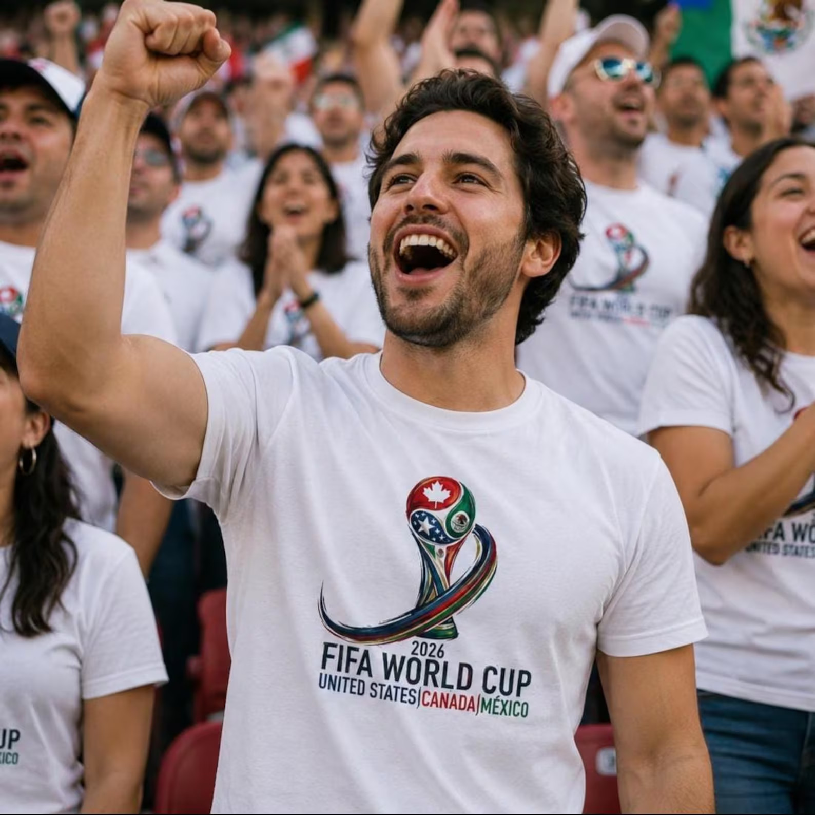 FIFA World Cup 2026 Soccer Flag T-Shirt – World Cup 2026 T-Shirt