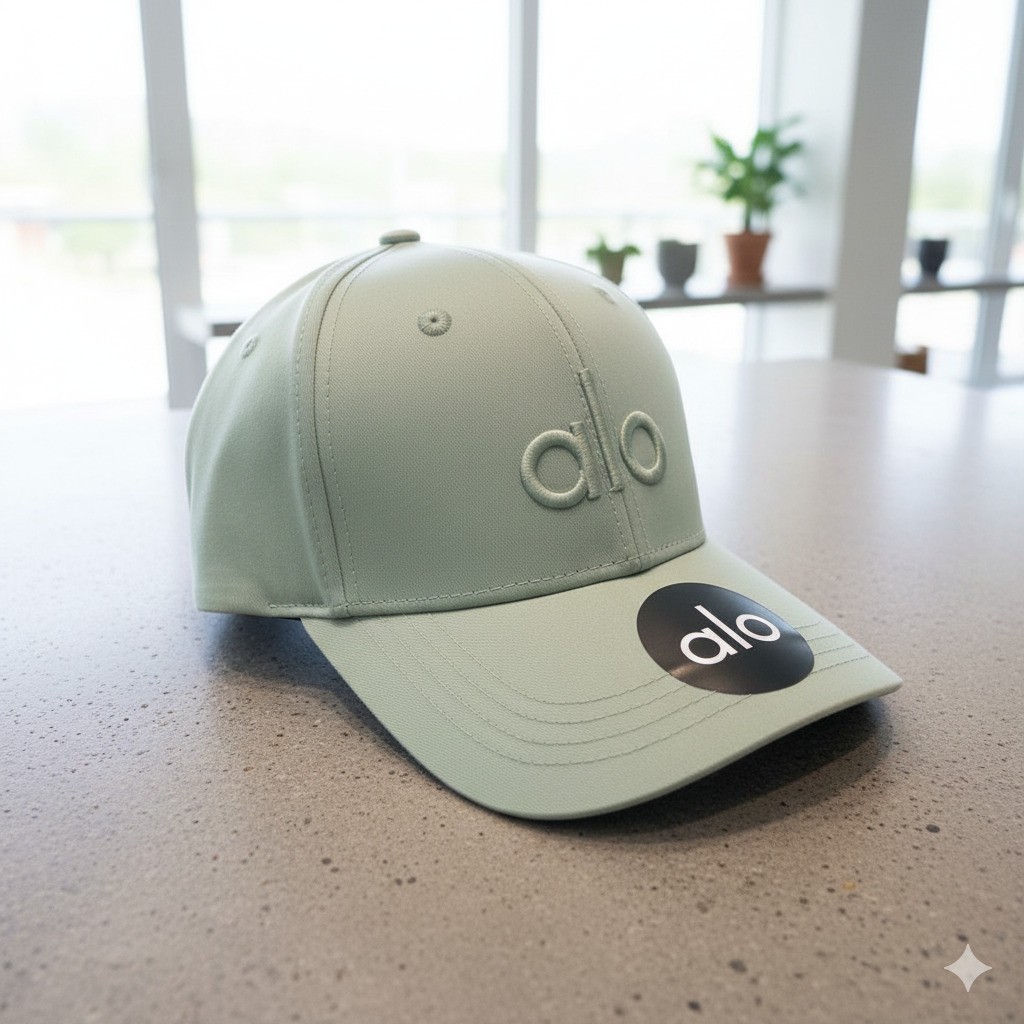 Аӏо Yoga Green Adjustable Baseball Cap Hat New with Tags